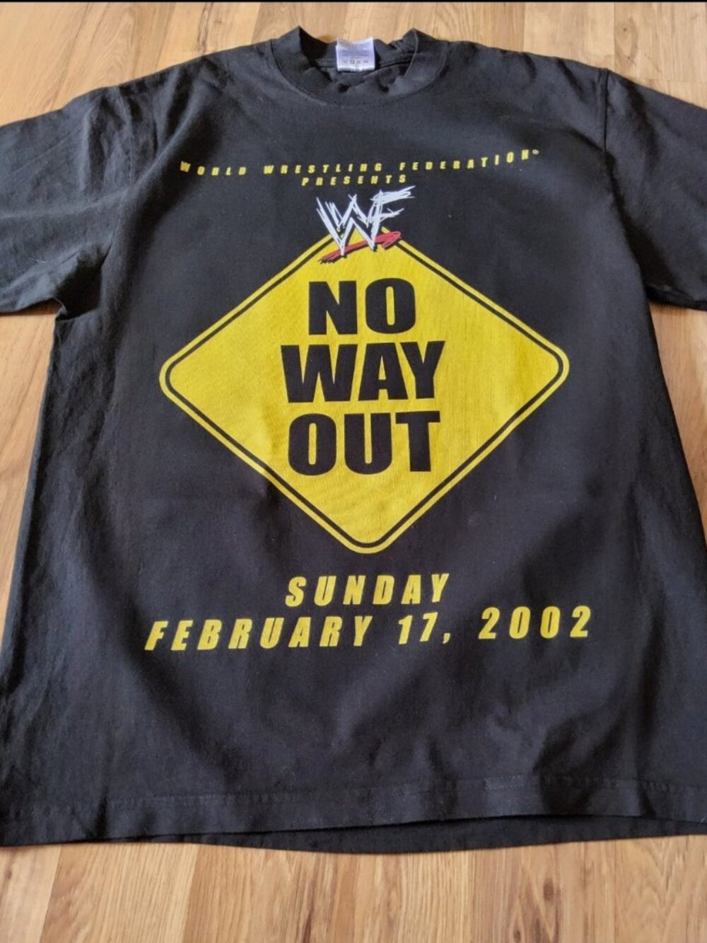 WWF NO WAY OUT PPV On SHAKA HEAVYWEIGHT T Shirt "Wrestling" modern